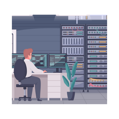 Imagen de un ladrón robando una pantalla de ordenador